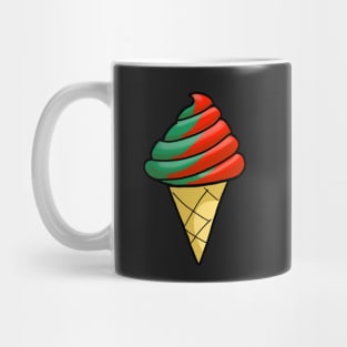 Christmas Soft Serve Ice Cream Mug